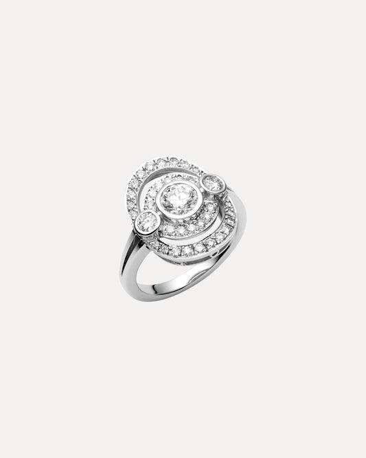 18CT DIAMOND PARK LANE RING