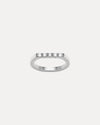 18CT WHITE GOLD DIAMOND OLA BAND