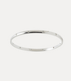 18CT WHITE GOLD DIAMOND BANGLE