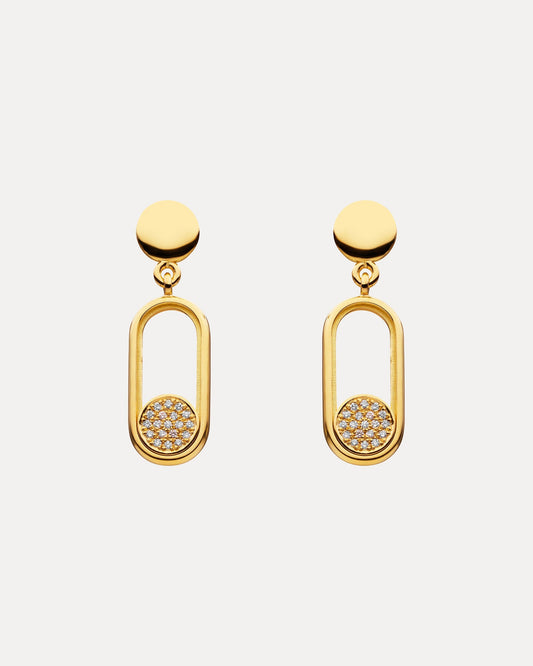 18CT DIAMOND PFEIFFER EARRINGS