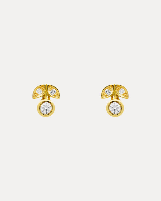 18CT DIAMOND VELOURIA STUD EARRINGS