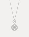 18CT DIAMOND VASARI PENDANT