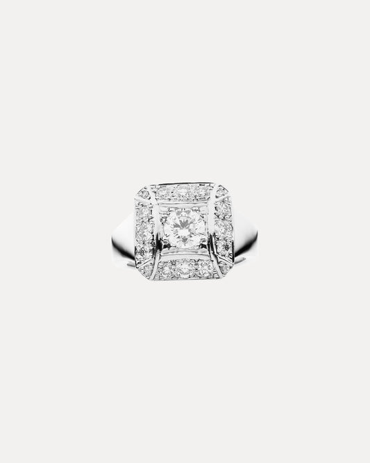 18CT DIAMOND COMO RING