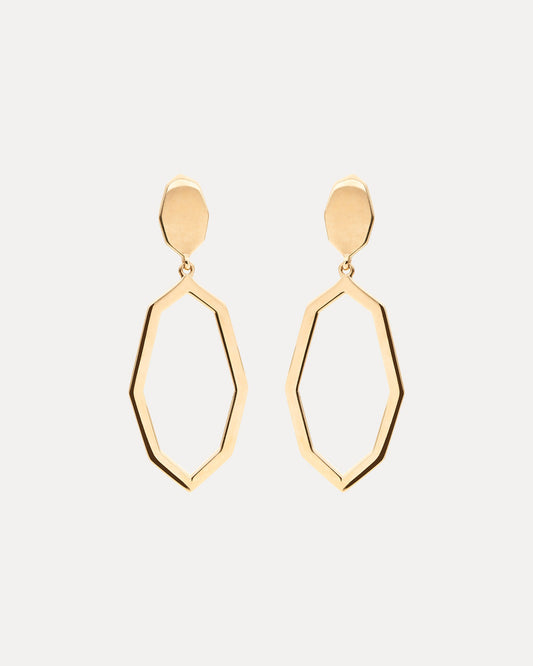 9CT BRINDABELLA DROP EARRINGS