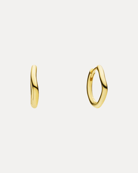 9CT ADALITA HUGGIE EARRINGS