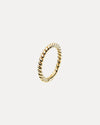 9CT ROPE RING