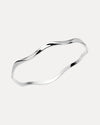 STERLING SILVER NAMOI BANGLE (65MM DIAMETER)