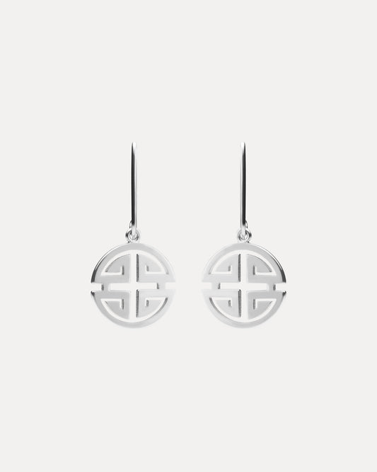 STERLING SILVER PROSPERITY EARRINGS