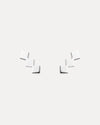 STERLING SILVER TRULLI STUD EARRINGS