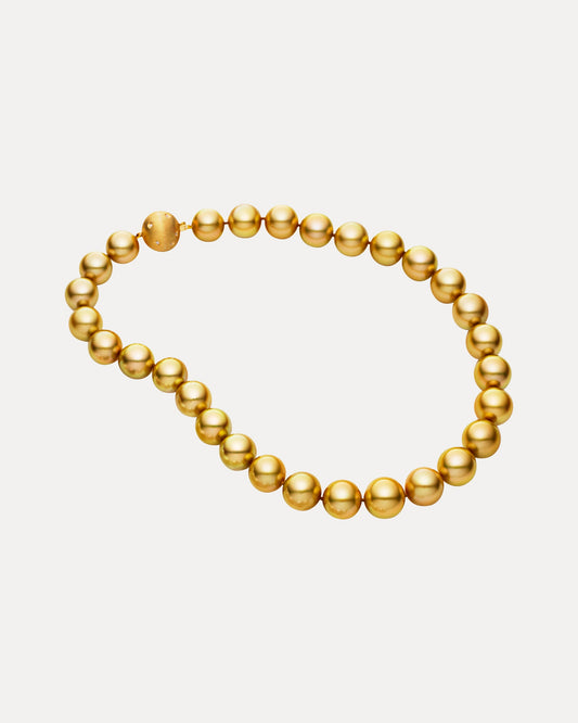 FINE GOLD SOUTH SEA PEARL STRAND