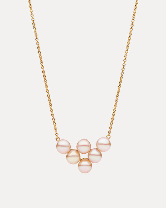 9CT PINK PEARL ANJELICA PENDANT