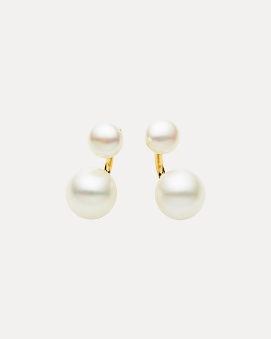 9CT PEARL CARLY EARRINGS