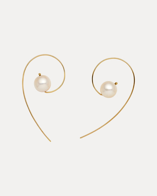 9CT PEARL ANNA EARRINGS