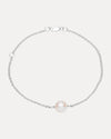 STERLING SILVER PEARL BRACELET