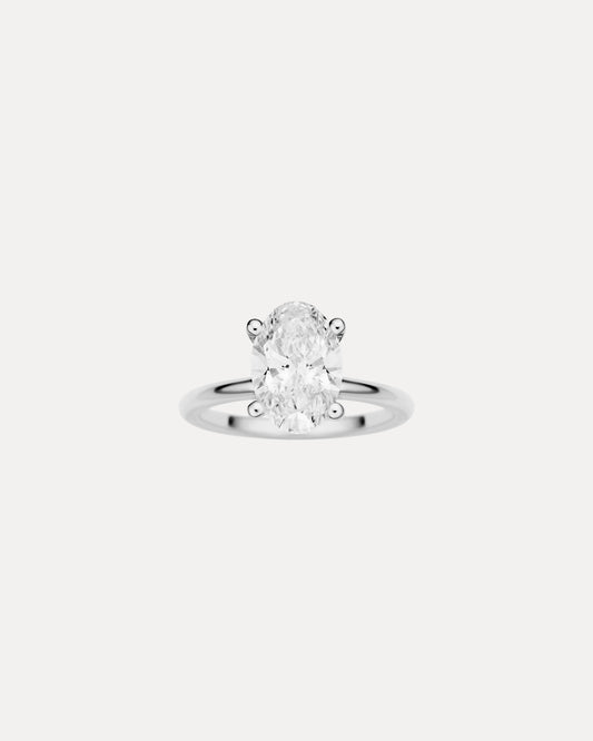 18CT WHITE GOLD DIAMOND CAMDEN RING
