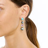 18CT TAHITIAN PEARL ELBA EARRINGS