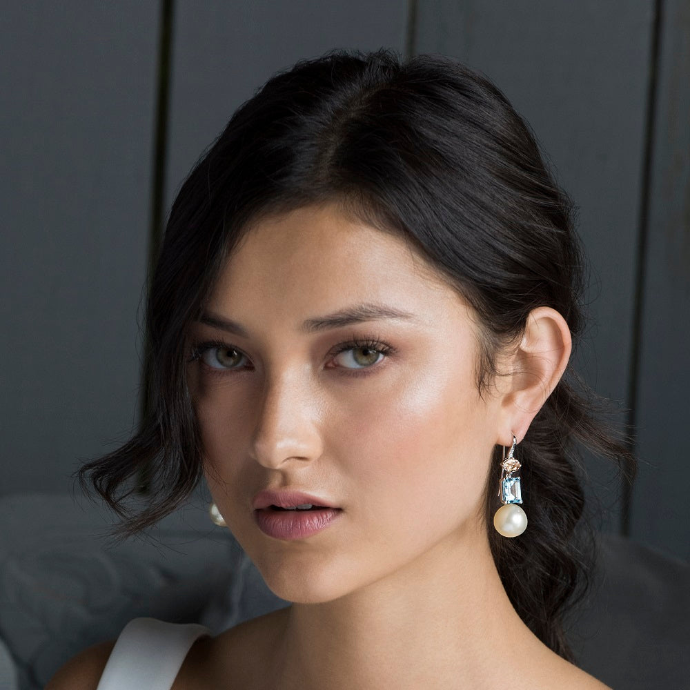 Jan logan outlet pearl earrings