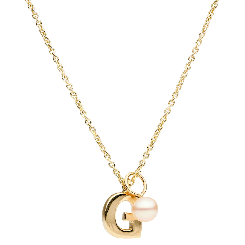 9CT J LETTER AMATE PENDANT Jan Logan Fine Jewellery