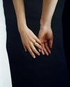 18CT YELLOW GOLD DIAMOND HOLBORN RING