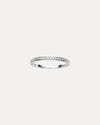 18CT WHITE GOLD DIAMOND KENSINGTON BAND