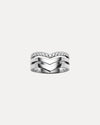 18CT DIAMOND NERANO RING
