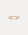 18CT ROSE GOLD DIAMOND PICCADILLY BAND