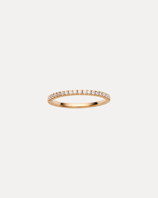 18CT ROSE GOLD DIAMOND PICCADILLY BAND