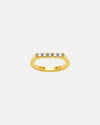 18CT YELLOW GOLD DIAMOND OLA BAND