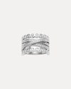 18CT DIAMOND BEBE RING