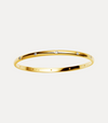 18CT YELLOW GOLD DIAMOND BANGLE