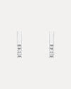 18CT WHITE GOLD DIAMOND JUNO STUD EARRINGS
