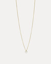 18CT YELLOW GOLD DIAMOND MINI HEART PENDANT