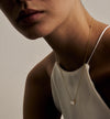 18CT PEARL & DIAMOND CIRCLE PALTROW PENDANT