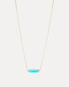 9CT AMAZONITE TORQUAY PENDANT