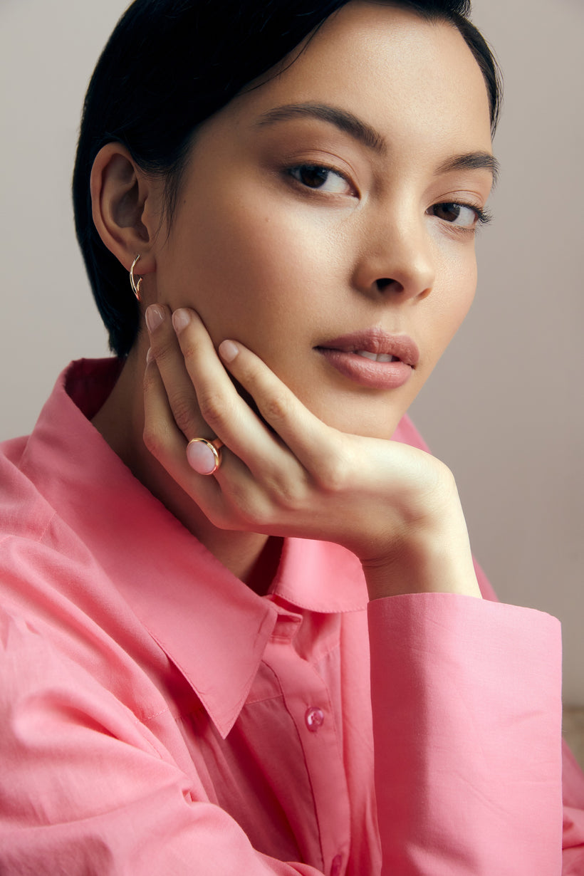 9CT CASSAVETES EARRINGS