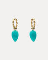9CT GOLD ORIANA HUGGIE EARRINGS