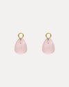 9CT ORIANA ROSE QUARTZ INTERCHANGEABLE DROPS