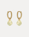 9CT ORIANA PREHNITE INTERCHANGEABLE DROPS