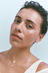 9CT NEVE PEARL HOOK EARRINGS