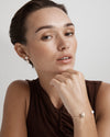 9CT PEARL HAVALINA BANGLE