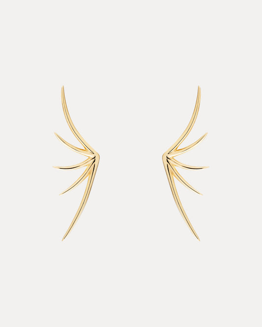 9CT SCALA EARRINGS