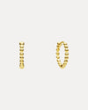 9CT ORIANA HUGGIE EARRINGS