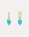 9CT ORIANA HUGGIE EARRINGS