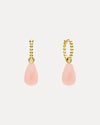 9CT ORIANA HUGGIE EARRINGS