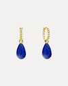 9CT ORIANA HUGGIE EARRINGS