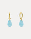 9CT ORIANA HUGGIE EARRINGS