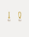9CT ORIANA HUGGIE EARRINGS