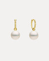 9CT ORIANA HUGGIE EARRINGS
