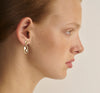 9CT YELLOW GOLD OTTO DROP STUD EARRINGS