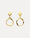 9CT NAMOI DROP STUD EARRINGS